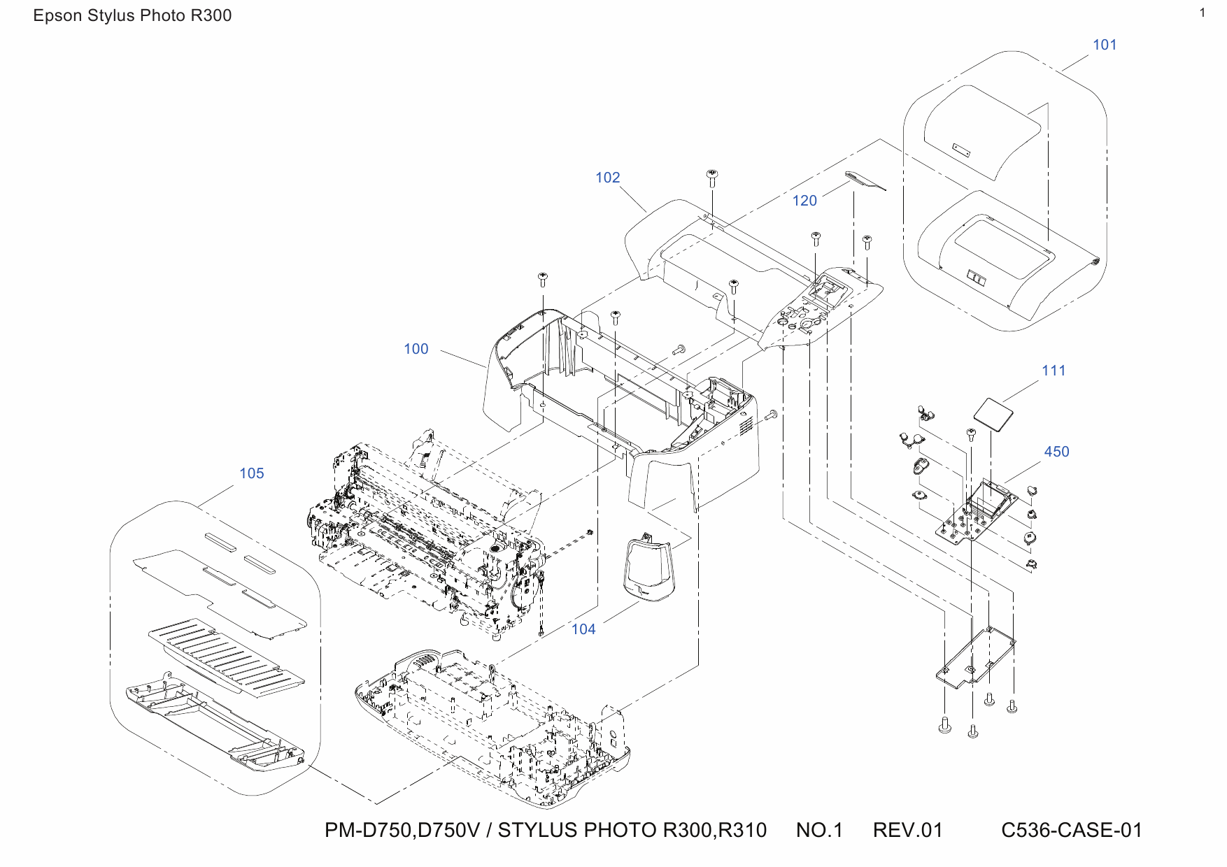 EPSON StylusPhoto R300 R310 Parts Manual-4